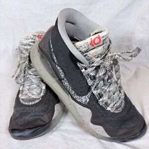 Nike KD 12 Wolf Grey Black Basketball Shoes Mens 6 AR4229-002 Kevin Durant